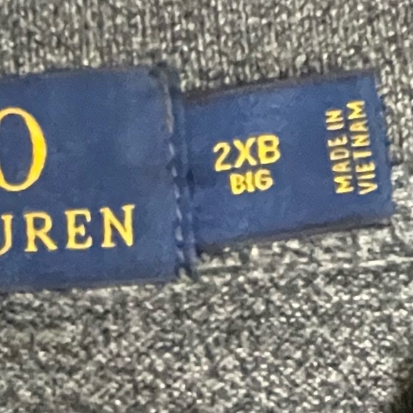 Polo by Ralph Lauren Gray Classic Polo Shirt - Picture 3 of 3